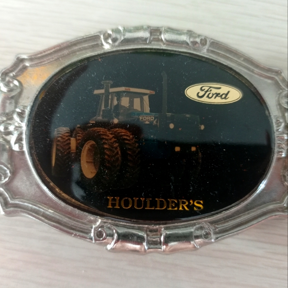 Vintage Ford Tractor Belt Buckle